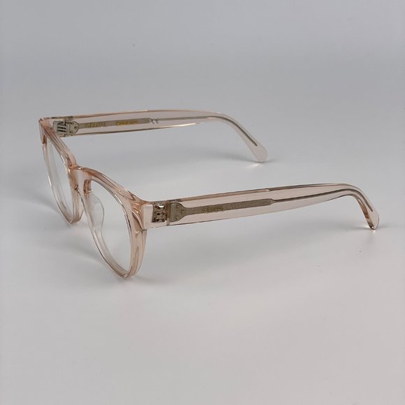 Celine Eyeglasses CL50019I 072 Transparent Light Pink Cat Eye Unisex - Picture 4 of 8